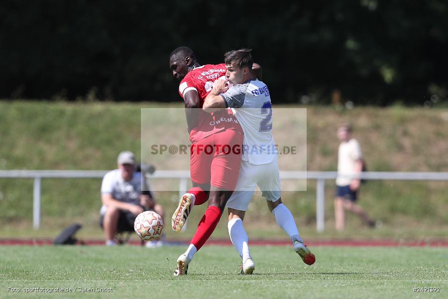 Sportgelände, Bad Mergentheim, 05.07.2025, sport, action, Fussball, BFV, Regionalliga Südwest, Regionalliga Bayern, FCB, FWK, FC Bayern Alzenau, FC Würzburger Kickers - Bild-ID: 2491392
