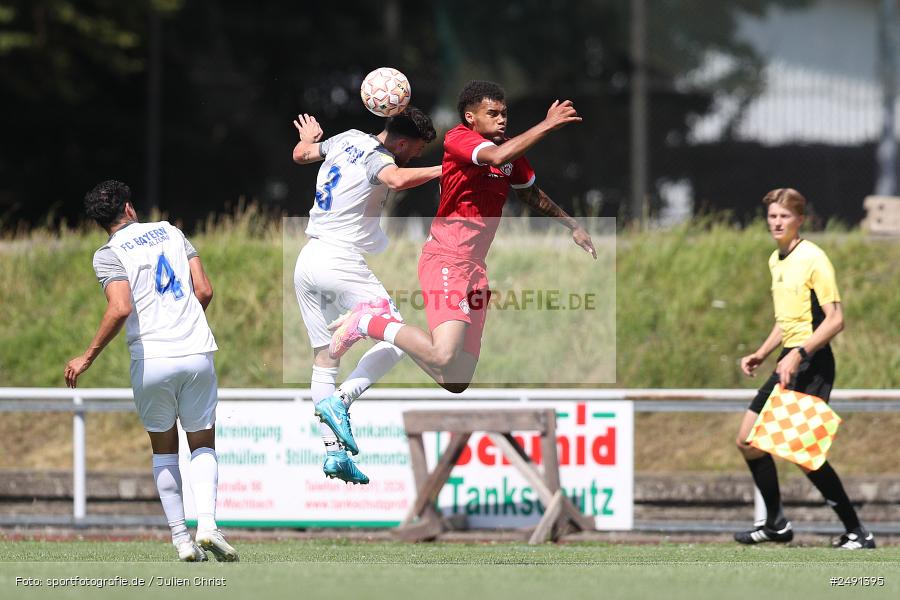 Sportgelände, Bad Mergentheim, 05.07.2025, sport, action, Fussball, BFV, Regionalliga Südwest, Regionalliga Bayern, FCB, FWK, FC Bayern Alzenau, FC Würzburger Kickers - Bild-ID: 2491395
