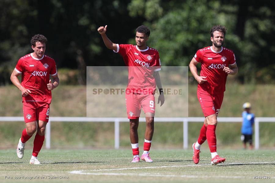 Sportgelände, Bad Mergentheim, 05.07.2025, sport, action, Fussball, BFV, Regionalliga Südwest, Regionalliga Bayern, FCB, FWK, FC Bayern Alzenau, FC Würzburger Kickers - Bild-ID: 2491396