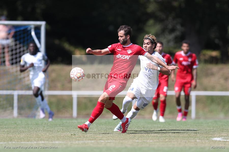 Sportgelände, Bad Mergentheim, 05.07.2025, sport, action, Fussball, BFV, Regionalliga Südwest, Regionalliga Bayern, FCB, FWK, FC Bayern Alzenau, FC Würzburger Kickers - Bild-ID: 2491402