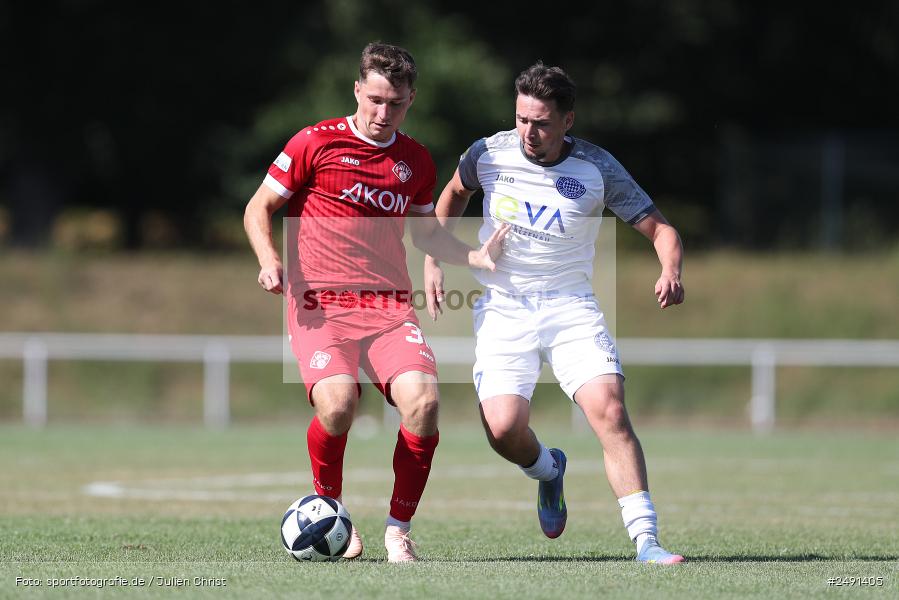Sportgelände, Bad Mergentheim, 05.07.2025, sport, action, Fussball, BFV, Regionalliga Südwest, Regionalliga Bayern, FCB, FWK, FC Bayern Alzenau, FC Würzburger Kickers - Bild-ID: 2491405