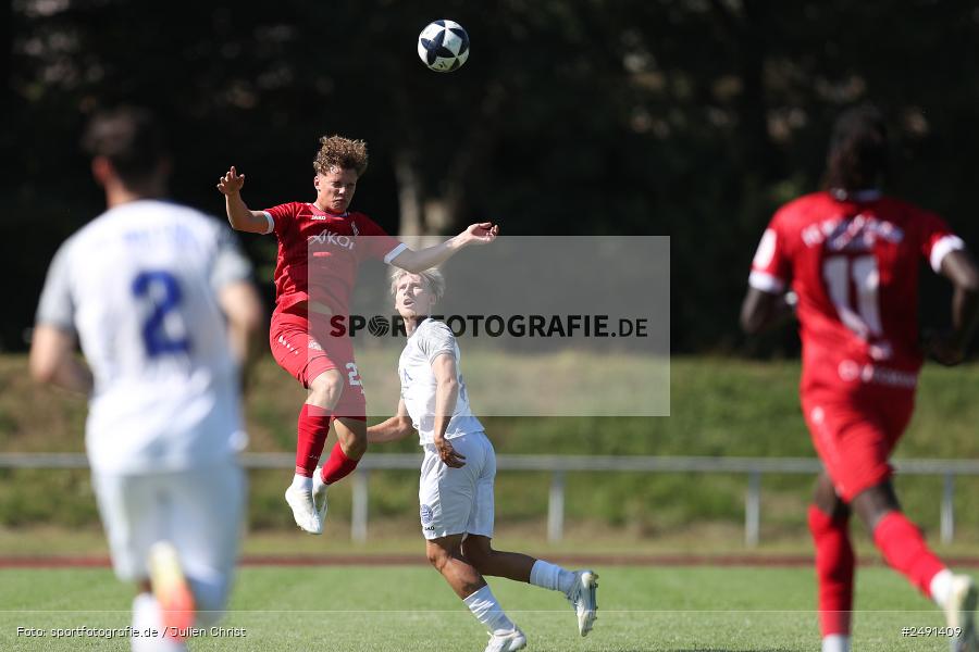 Sportgelände, Bad Mergentheim, 05.07.2025, sport, action, Fussball, BFV, Regionalliga Südwest, Regionalliga Bayern, FCB, FWK, FC Bayern Alzenau, FC Würzburger Kickers - Bild-ID: 2491409