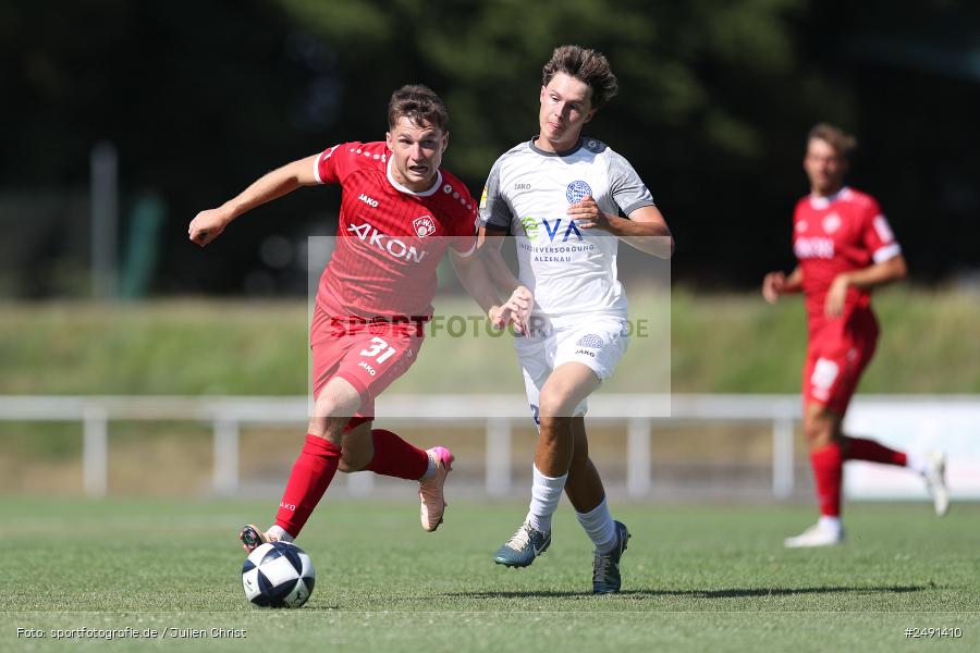 Sportgelände, Bad Mergentheim, 05.07.2025, sport, action, Fussball, BFV, Regionalliga Südwest, Regionalliga Bayern, FCB, FWK, FC Bayern Alzenau, FC Würzburger Kickers - Bild-ID: 2491410