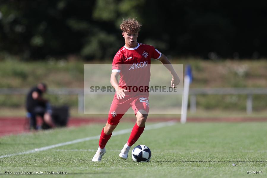 Sportgelände, Bad Mergentheim, 05.07.2025, sport, action, Fussball, BFV, Regionalliga Südwest, Regionalliga Bayern, FCB, FWK, FC Bayern Alzenau, FC Würzburger Kickers - Bild-ID: 2491415 Sportgelände, Bad Mergentheim, 05.07.2025, sport, action, Fussball, BFV, Regionalliga Südwest, Regionalliga Bayern, FCB, FWK, FC Bayern Alzenau, FC Würzburger Kickers - Bild-ID: 2491415
