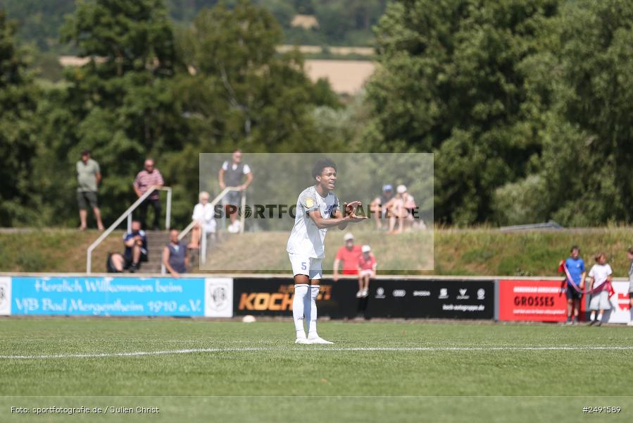 sport, action, Sportgelände, Regionalliga Südwest, Regionalliga Bayern, Fussball, FWK, FCB, FC Würzburger Kickers, FC Bayern Alzenau, Bad Mergentheim, BFV, 05.07.2025 - Bild-ID: 2491589