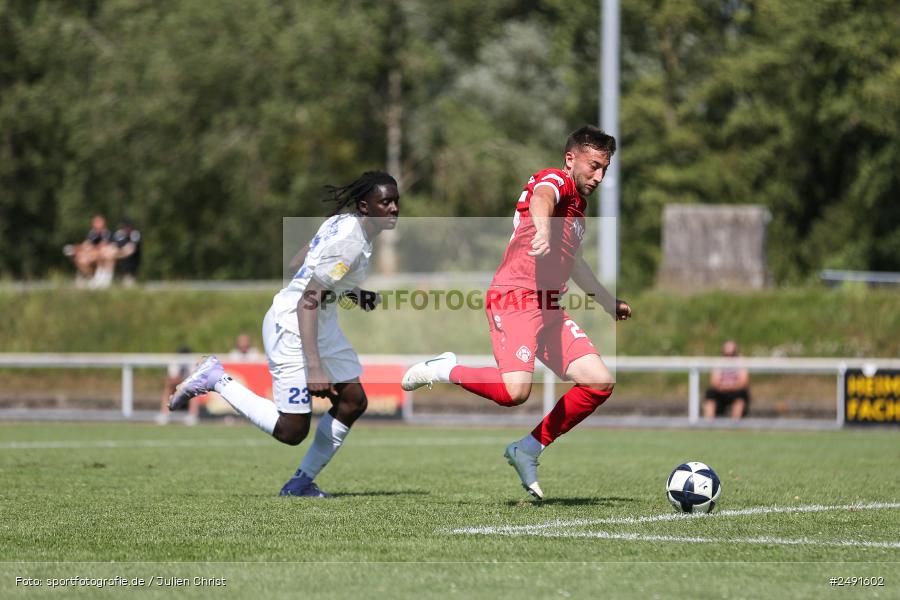 sport, action, Sportgelände, Regionalliga Südwest, Regionalliga Bayern, Fussball, FWK, FCB, FC Würzburger Kickers, FC Bayern Alzenau, Bad Mergentheim, BFV, 05.07.2025 - Bild-ID: 2491602