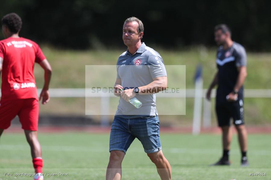 sport, action, Sportgelände, Regionalliga Südwest, Regionalliga Bayern, Fussball, FWK, FCB, FC Würzburger Kickers, FC Bayern Alzenau, Bad Mergentheim, BFV, 05.07.2025 - Bild-ID: 2491634