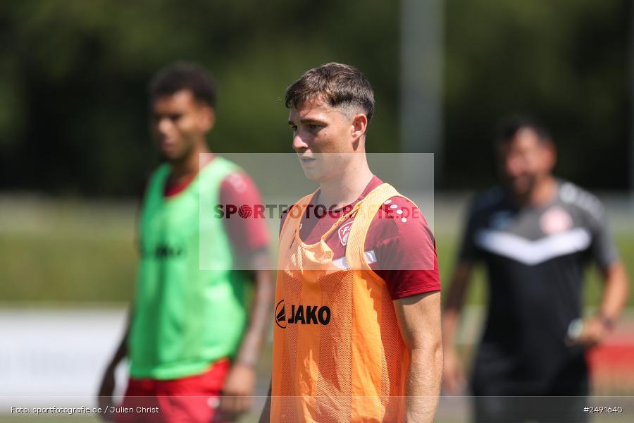 sport, action, Sportgelände, Regionalliga Südwest, Regionalliga Bayern, Fussball, FWK, FCB, FC Würzburger Kickers, FC Bayern Alzenau, Bad Mergentheim, BFV, 05.07.2025 - Bild-ID: 2491640