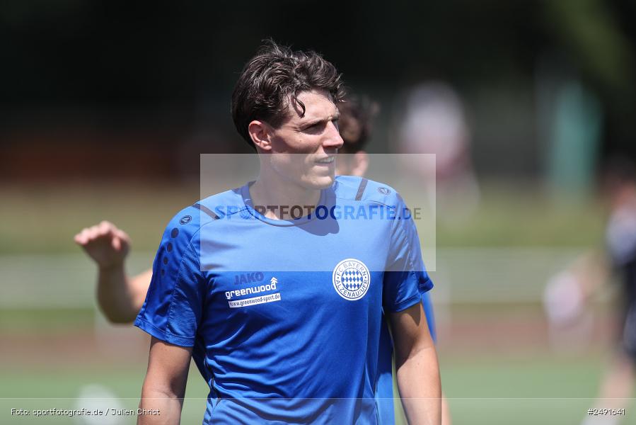sport, action, Sportgelände, Regionalliga Südwest, Regionalliga Bayern, Fussball, FWK, FCB, FC Würzburger Kickers, FC Bayern Alzenau, Bad Mergentheim, BFV, 05.07.2025 - Bild-ID: 2491641