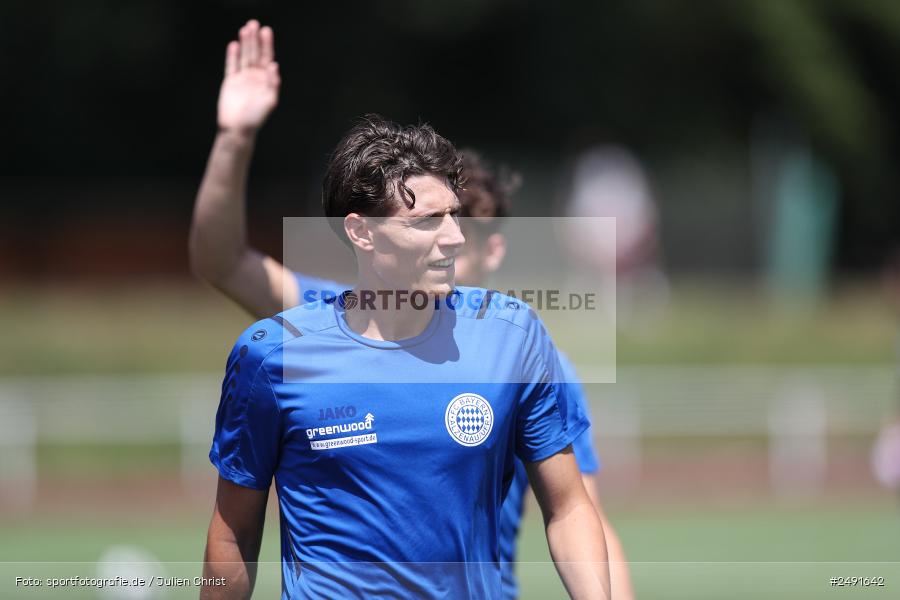 sport, action, Sportgelände, Regionalliga Südwest, Regionalliga Bayern, Fussball, FWK, FCB, FC Würzburger Kickers, FC Bayern Alzenau, Bad Mergentheim, BFV, 05.07.2025 - Bild-ID: 2491642