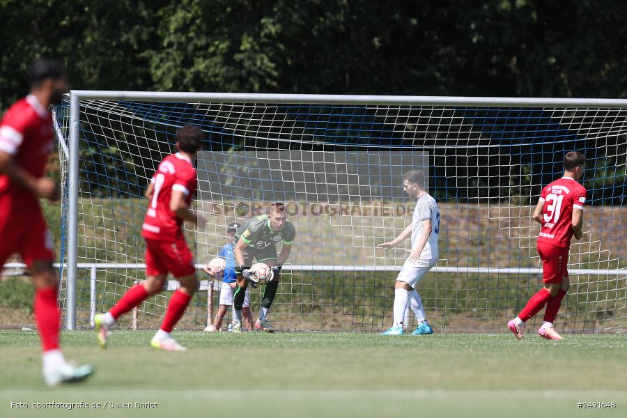 sport, action, Sportgelände, Regionalliga Südwest, Regionalliga Bayern, Fussball, FWK, FCB, FC Würzburger Kickers, FC Bayern Alzenau, Bad Mergentheim, BFV, 05.07.2025 - Bild-ID: 2491648