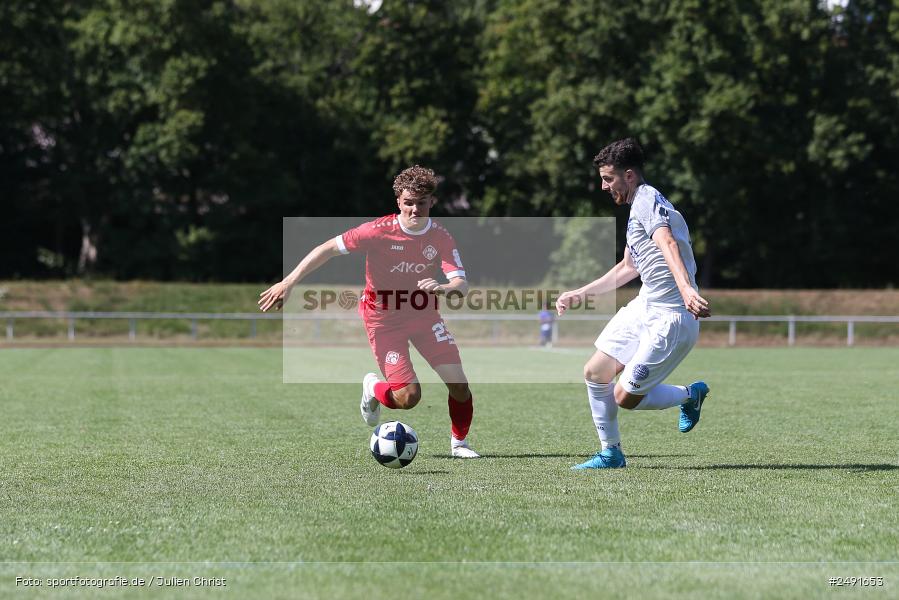 sport, action, Sportgelände, Regionalliga Südwest, Regionalliga Bayern, Fussball, FWK, FCB, FC Würzburger Kickers, FC Bayern Alzenau, Bad Mergentheim, BFV, 05.07.2025 - Bild-ID: 2491653