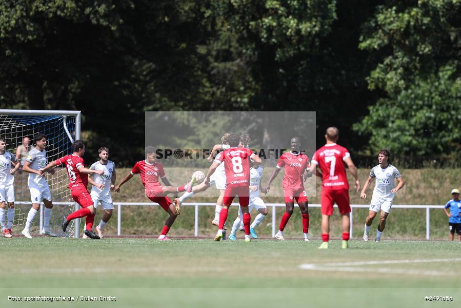 sport, action, Sportgelände, Regionalliga Südwest, Regionalliga Bayern, Fussball, FWK, FCB, FC Würzburger Kickers, FC Bayern Alzenau, Bad Mergentheim, BFV, 05.07.2025 - Bild-ID: 2491656