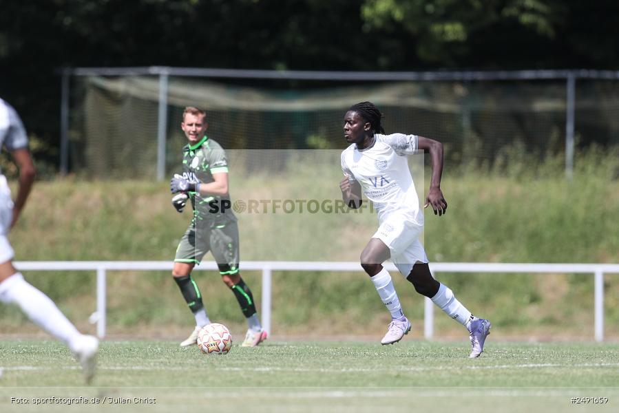 sport, action, Sportgelände, Regionalliga Südwest, Regionalliga Bayern, Fussball, FWK, FCB, FC Würzburger Kickers, FC Bayern Alzenau, Bad Mergentheim, BFV, 05.07.2025 - Bild-ID: 2491659