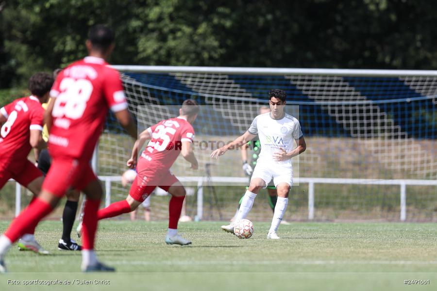 sport, action, Sportgelände, Regionalliga Südwest, Regionalliga Bayern, Fussball, FWK, FCB, FC Würzburger Kickers, FC Bayern Alzenau, Bad Mergentheim, BFV, 05.07.2025 - Bild-ID: 2491661