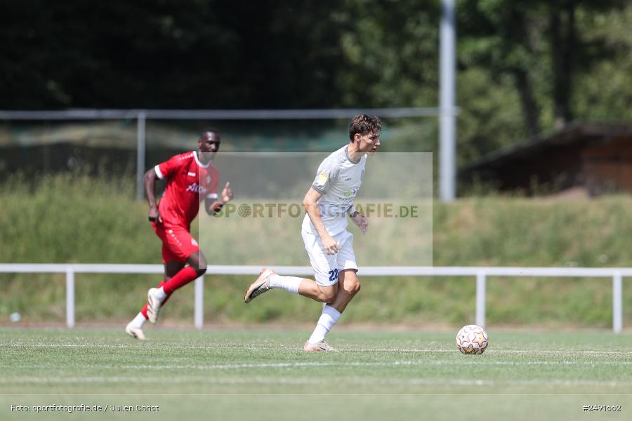 sport, action, Sportgelände, Regionalliga Südwest, Regionalliga Bayern, Fussball, FWK, FCB, FC Würzburger Kickers, FC Bayern Alzenau, Bad Mergentheim, BFV, 05.07.2025 - Bild-ID: 2491662