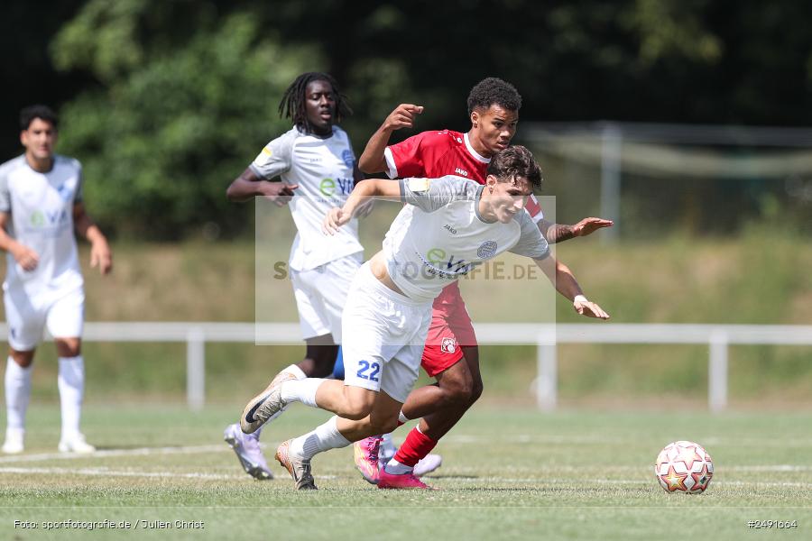sport, action, Sportgelände, Regionalliga Südwest, Regionalliga Bayern, Fussball, FWK, FCB, FC Würzburger Kickers, FC Bayern Alzenau, Bad Mergentheim, BFV, 05.07.2025 - Bild-ID: 2491664