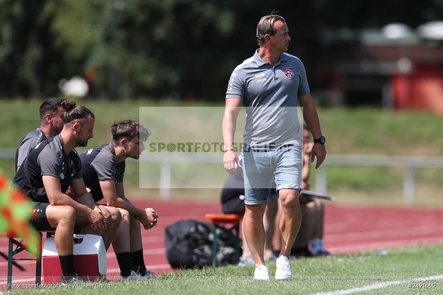 sport, action, Sportgelände, Regionalliga Südwest, Regionalliga Bayern, Fussball, FWK, FCB, FC Würzburger Kickers, FC Bayern Alzenau, Bad Mergentheim, BFV, 05.07.2025 - Bild-ID: 2491665