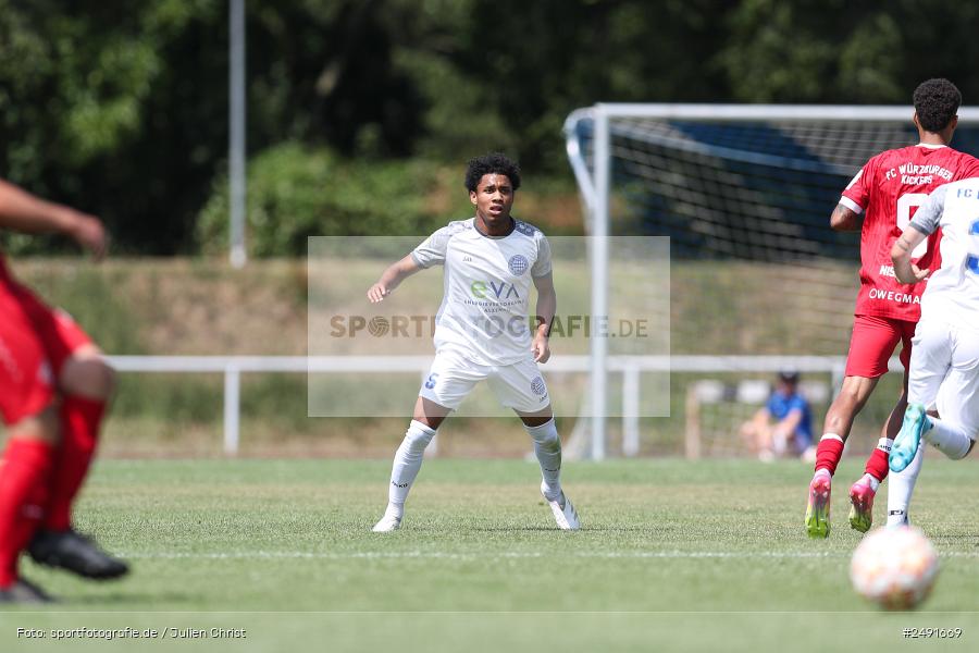 sport, action, Sportgelände, Regionalliga Südwest, Regionalliga Bayern, Fussball, FWK, FCB, FC Würzburger Kickers, FC Bayern Alzenau, Bad Mergentheim, BFV, 05.07.2025 - Bild-ID: 2491669