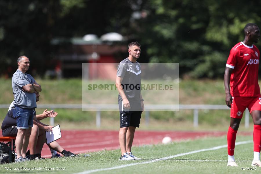 sport, action, Sportgelände, Regionalliga Südwest, Regionalliga Bayern, Fussball, FWK, FCB, FC Würzburger Kickers, FC Bayern Alzenau, Bad Mergentheim, BFV, 05.07.2025 - Bild-ID: 2491675