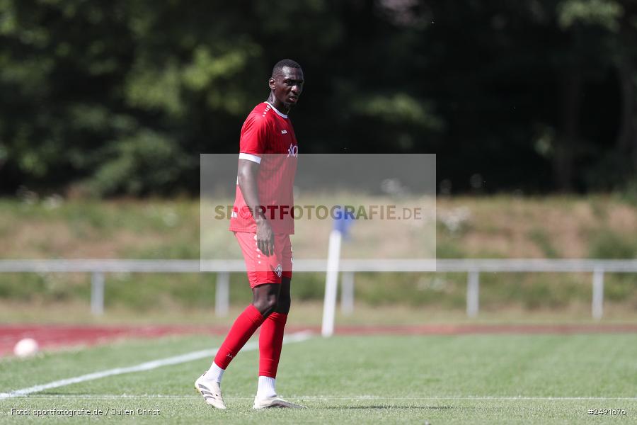 sport, action, Sportgelände, Regionalliga Südwest, Regionalliga Bayern, Fussball, FWK, FCB, FC Würzburger Kickers, FC Bayern Alzenau, Bad Mergentheim, BFV, 05.07.2025 - Bild-ID: 2491676