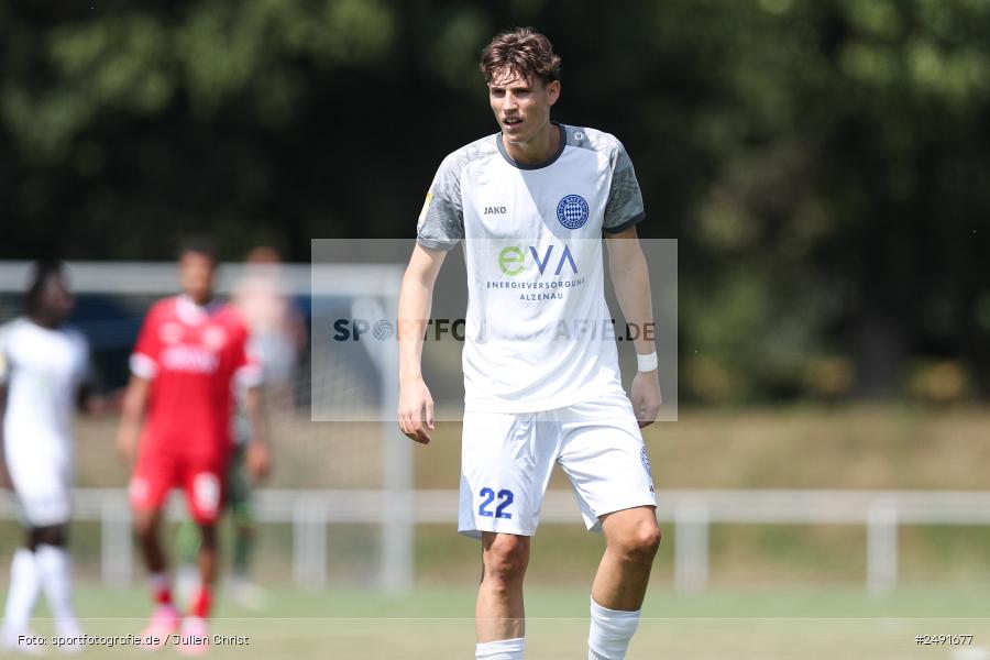 sport, action, Sportgelände, Regionalliga Südwest, Regionalliga Bayern, Fussball, FWK, FCB, FC Würzburger Kickers, FC Bayern Alzenau, Bad Mergentheim, BFV, 05.07.2025 - Bild-ID: 2491677