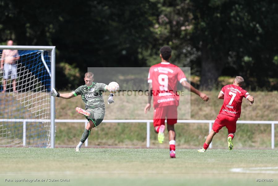 sport, action, Sportgelände, Regionalliga Südwest, Regionalliga Bayern, Fussball, FWK, FCB, FC Würzburger Kickers, FC Bayern Alzenau, Bad Mergentheim, BFV, 05.07.2025 - Bild-ID: 2491680