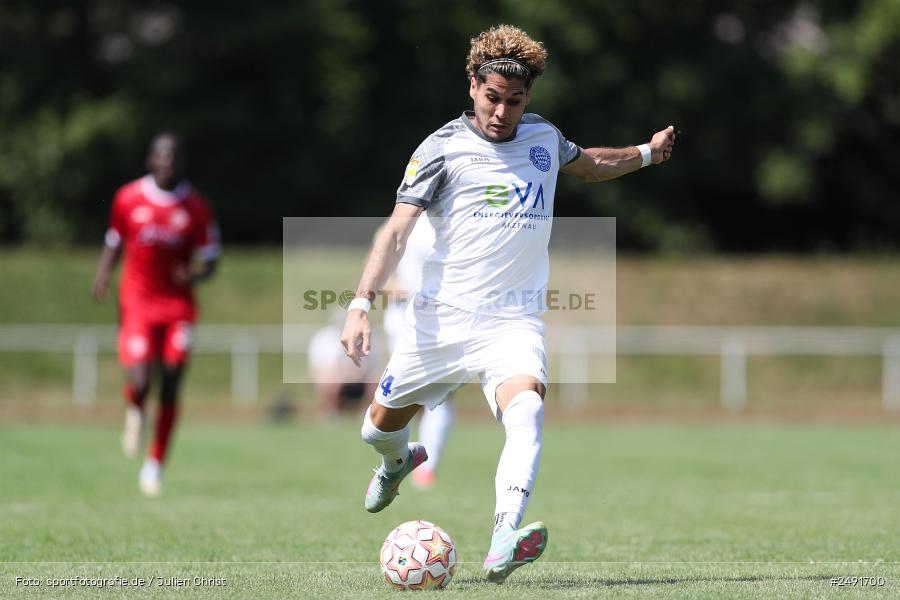 sport, action, Sportgelände, Regionalliga Südwest, Regionalliga Bayern, Fussball, FWK, FCB, FC Würzburger Kickers, FC Bayern Alzenau, Bad Mergentheim, BFV, 05.07.2025 - Bild-ID: 2491700