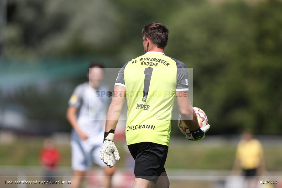 sport, action, Sportgelände, Regionalliga Südwest, Regionalliga Bayern, Fussball, FWK, FCB, FC Würzburger Kickers, FC Bayern Alzenau, Bad Mergentheim, BFV, 05.07.2025 - Bild-ID: 2491703