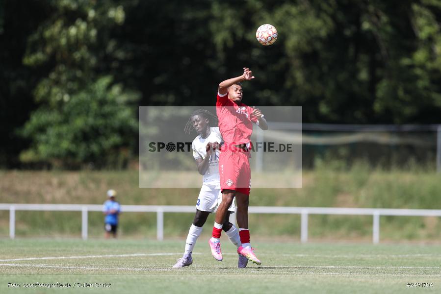 sport, action, Sportgelände, Regionalliga Südwest, Regionalliga Bayern, Fussball, FWK, FCB, FC Würzburger Kickers, FC Bayern Alzenau, Bad Mergentheim, BFV, 05.07.2025 - Bild-ID: 2491704