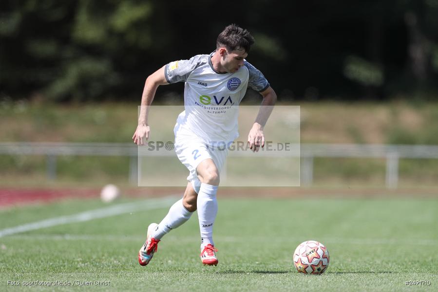 sport, action, Sportgelände, Regionalliga Südwest, Regionalliga Bayern, Fussball, FWK, FCB, FC Würzburger Kickers, FC Bayern Alzenau, Bad Mergentheim, BFV, 05.07.2025 - Bild-ID: 2491710