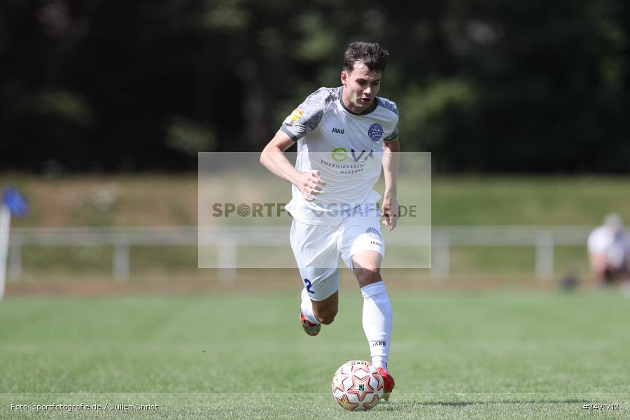 sport, action, Sportgelände, Regionalliga Südwest, Regionalliga Bayern, Fussball, FWK, FCB, FC Würzburger Kickers, FC Bayern Alzenau, Bad Mergentheim, BFV, 05.07.2025 - Bild-ID: 2491712