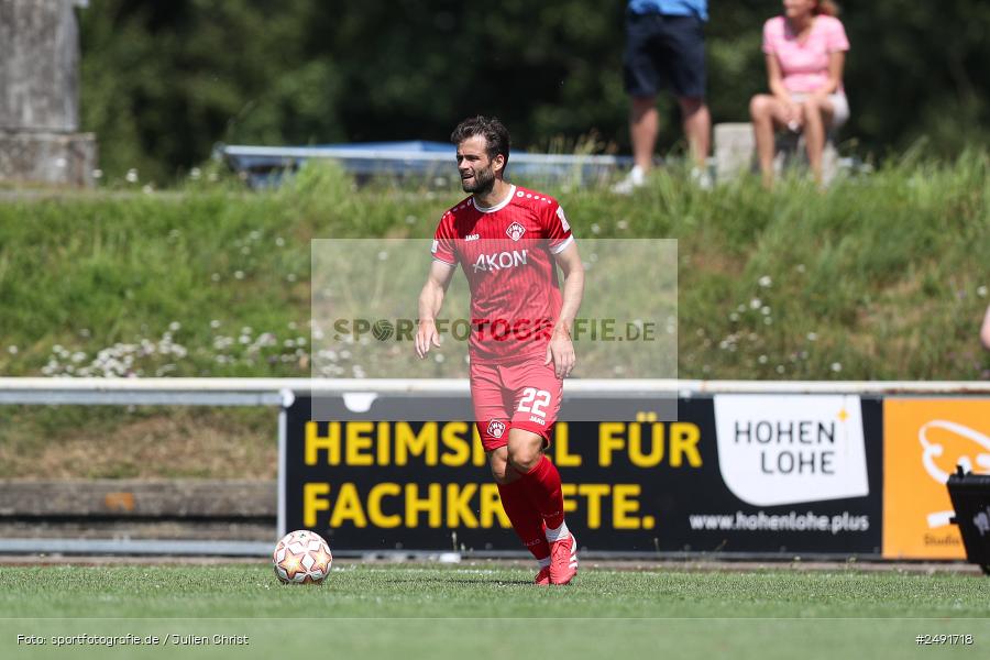 sport, action, Sportgelände, Regionalliga Südwest, Regionalliga Bayern, Fussball, FWK, FCB, FC Würzburger Kickers, FC Bayern Alzenau, Bad Mergentheim, BFV, 05.07.2025 - Bild-ID: 2491718