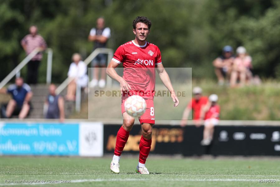 sport, action, Sportgelände, Regionalliga Südwest, Regionalliga Bayern, Fussball, FWK, FCB, FC Würzburger Kickers, FC Bayern Alzenau, Bad Mergentheim, BFV, 05.07.2025 - Bild-ID: 2491720