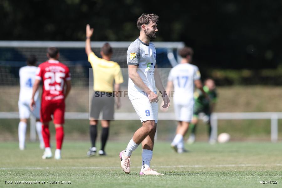 sport, action, Sportgelände, Regionalliga Südwest, Regionalliga Bayern, Fussball, FWK, FCB, FC Würzburger Kickers, FC Bayern Alzenau, Bad Mergentheim, BFV, 05.07.2025 - Bild-ID: 2491722
