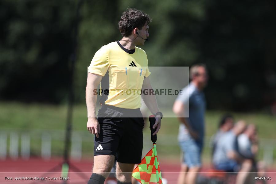 sport, action, Sportgelände, Regionalliga Südwest, Regionalliga Bayern, Fussball, FWK, FCB, FC Würzburger Kickers, FC Bayern Alzenau, Bad Mergentheim, BFV, 05.07.2025 - Bild-ID: 2491723