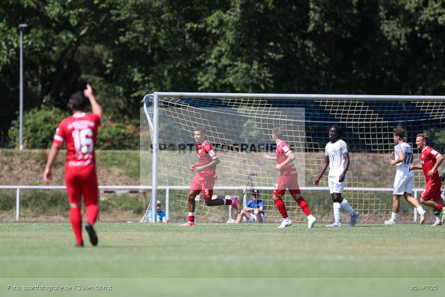 sport, action, Sportgelände, Regionalliga Südwest, Regionalliga Bayern, Fussball, FWK, FCB, FC Würzburger Kickers, FC Bayern Alzenau, Bad Mergentheim, BFV, 05.07.2025 - Bild-ID: 2491725