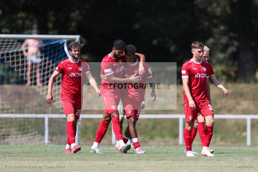 sport, action, Sportgelände, Regionalliga Südwest, Regionalliga Bayern, Fussball, FWK, FCB, FC Würzburger Kickers, FC Bayern Alzenau, Bad Mergentheim, BFV, 05.07.2025 - Bild-ID: 2491730