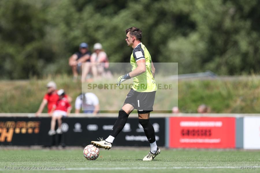 sport, action, Sportgelände, Regionalliga Südwest, Regionalliga Bayern, Fussball, FWK, FCB, FC Würzburger Kickers, FC Bayern Alzenau, Bad Mergentheim, BFV, 05.07.2025 - Bild-ID: 2491738
