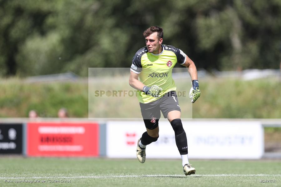 sport, action, Sportgelände, Regionalliga Südwest, Regionalliga Bayern, Fussball, FWK, FCB, FC Würzburger Kickers, FC Bayern Alzenau, Bad Mergentheim, BFV, 05.07.2025 - Bild-ID: 2491741
