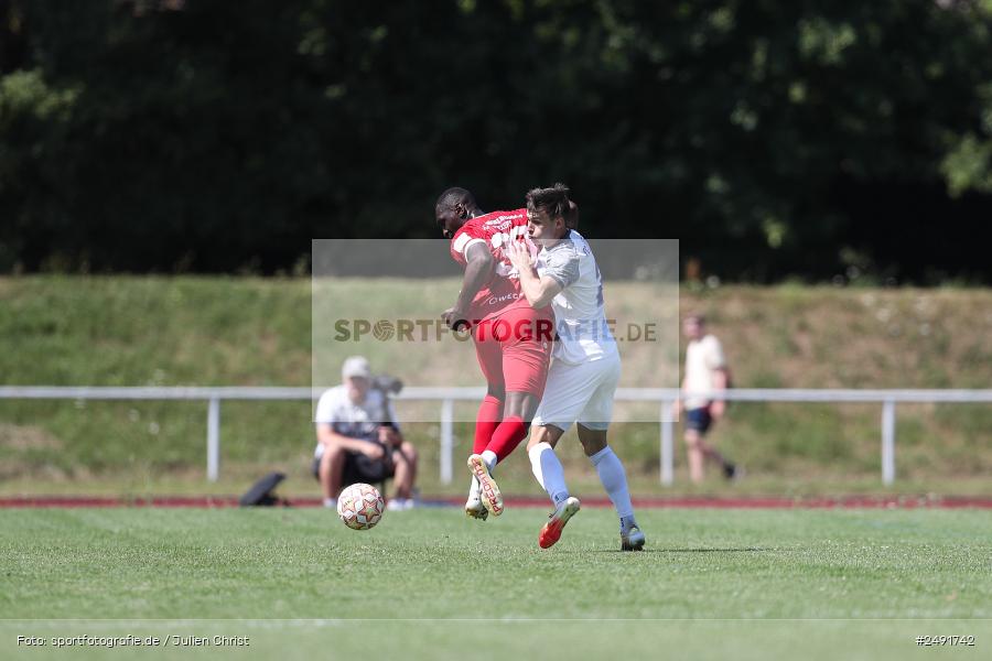 sport, action, Sportgelände, Regionalliga Südwest, Regionalliga Bayern, Fussball, FWK, FCB, FC Würzburger Kickers, FC Bayern Alzenau, Bad Mergentheim, BFV, 05.07.2025 - Bild-ID: 2491742