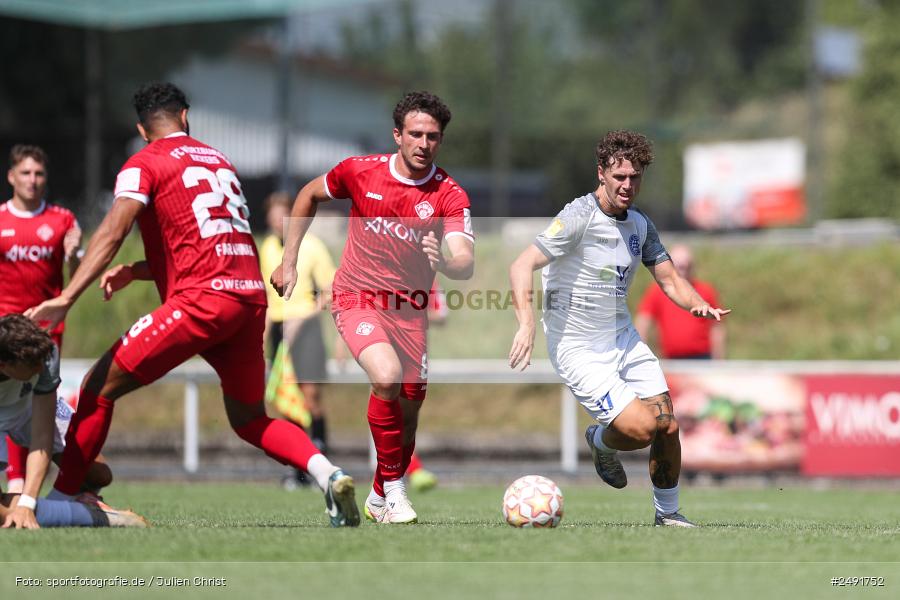 sport, action, Sportgelände, Regionalliga Südwest, Regionalliga Bayern, Fussball, FWK, FCB, FC Würzburger Kickers, FC Bayern Alzenau, Bad Mergentheim, BFV, 05.07.2025 - Bild-ID: 2491752