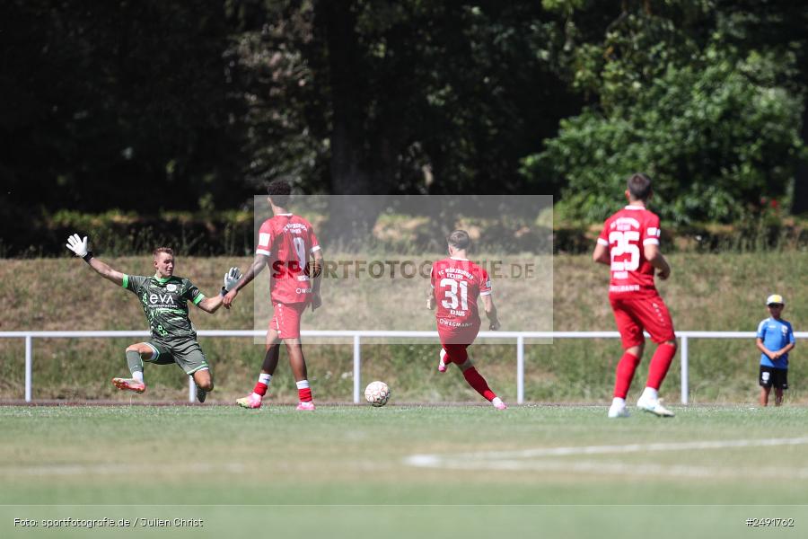 sport, action, Sportgelände, Regionalliga Südwest, Regionalliga Bayern, Fussball, FWK, FCB, FC Würzburger Kickers, FC Bayern Alzenau, Bad Mergentheim, BFV, 05.07.2025 - Bild-ID: 2491762