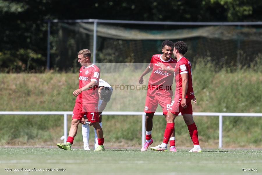 sport, action, Sportgelände, Regionalliga Südwest, Regionalliga Bayern, Fussball, FWK, FCB, FC Würzburger Kickers, FC Bayern Alzenau, Bad Mergentheim, BFV, 05.07.2025 - Bild-ID: 2491766