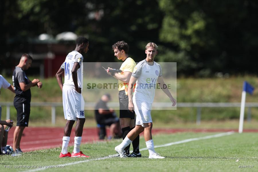 sport, action, Sportgelände, Regionalliga Südwest, Regionalliga Bayern, Fussball, FWK, FCB, FC Würzburger Kickers, FC Bayern Alzenau, Bad Mergentheim, BFV, 05.07.2025 - Bild-ID: 2491767