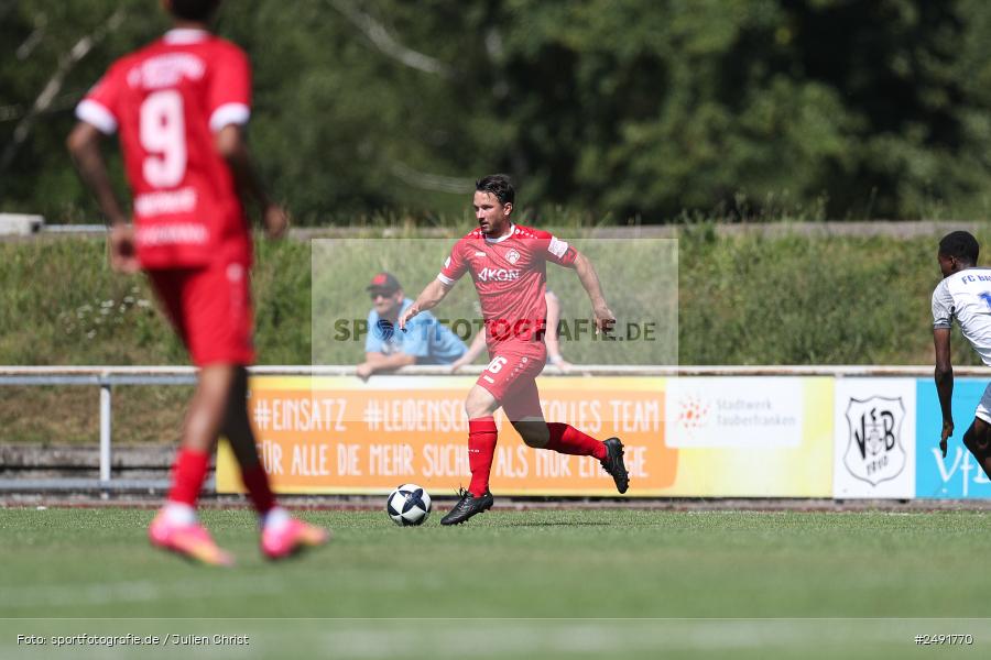 sport, action, Sportgelände, Regionalliga Südwest, Regionalliga Bayern, Fussball, FWK, FCB, FC Würzburger Kickers, FC Bayern Alzenau, Bad Mergentheim, BFV, 05.07.2025 - Bild-ID: 2491770