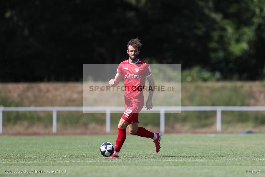sport, action, Sportgelände, Regionalliga Südwest, Regionalliga Bayern, Fussball, FWK, FCB, FC Würzburger Kickers, FC Bayern Alzenau, Bad Mergentheim, BFV, 05.07.2025 - Bild-ID: 2491771