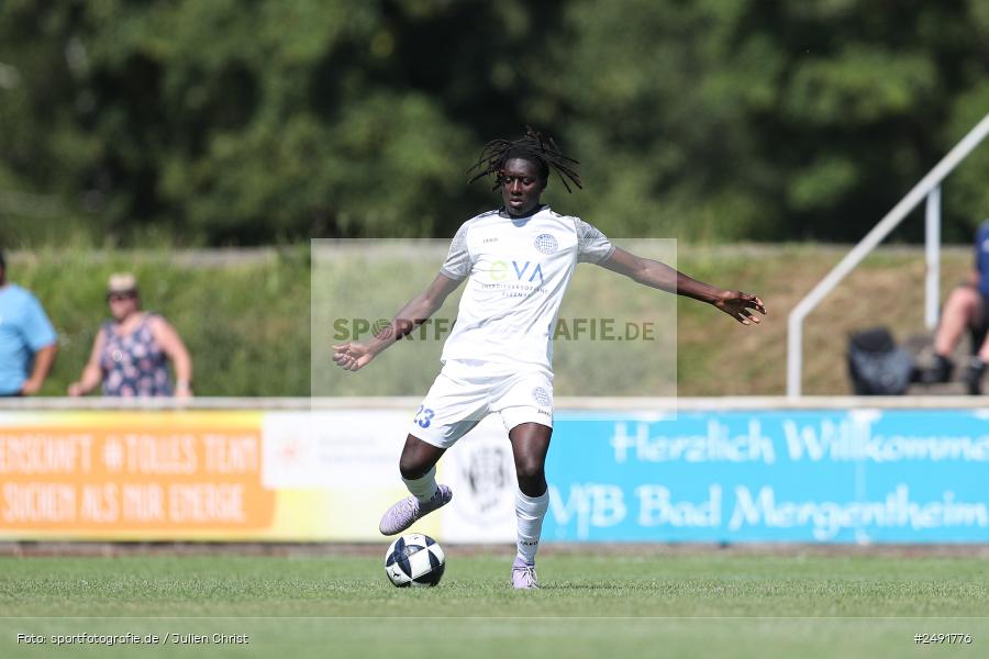 sport, action, Sportgelände, Regionalliga Südwest, Regionalliga Bayern, Fussball, FWK, FCB, FC Würzburger Kickers, FC Bayern Alzenau, Bad Mergentheim, BFV, 05.07.2025 - Bild-ID: 2491776