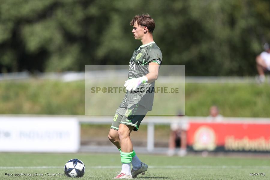 sport, action, Sportgelände, Regionalliga Südwest, Regionalliga Bayern, Fussball, FWK, FCB, FC Würzburger Kickers, FC Bayern Alzenau, Bad Mergentheim, BFV, 05.07.2025 - Bild-ID: 2491778