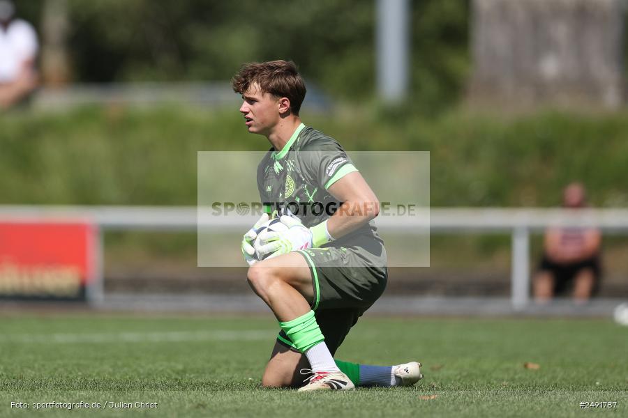 sport, action, Sportgelände, Regionalliga Südwest, Regionalliga Bayern, Fussball, FWK, FCB, FC Würzburger Kickers, FC Bayern Alzenau, Bad Mergentheim, BFV, 05.07.2025 - Bild-ID: 2491787